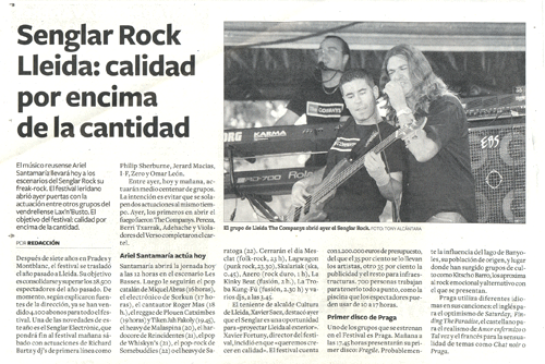 Senglar Rock Lleida: calidad por encima de la cantidad