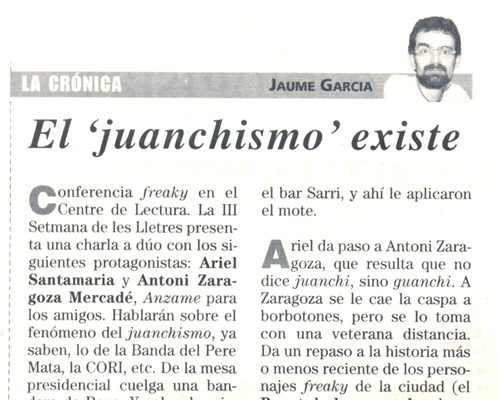 El "juanchismo" existe