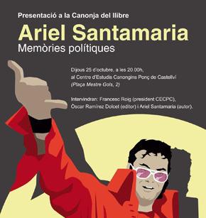 Presentació del llibre de memòries polítiques a La Canonja